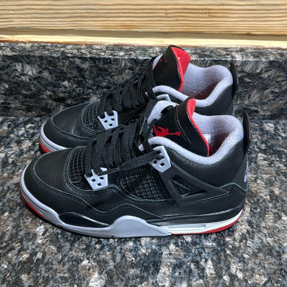 Air Jordan 4 Retro Bred Reimagined (GS) - Picture 1 of 8